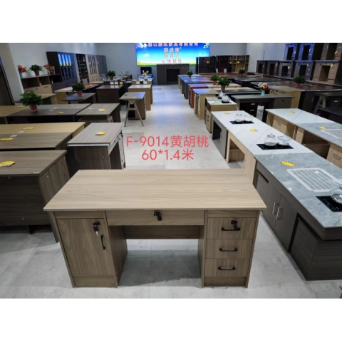 勝芳辦公桌批發 寫字臺 三連鎖1米1.2米1.4米 電腦臺 電腦臺式桌 家用桌子 帶抽屜辦公桌 書房桌子 臥室書桌簡約學習桌 一體寫字桌 簡易辦公桌 滕之達家具