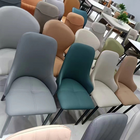 s-21 源頭廠家直銷 勝芳餐椅批發 餐椅 酒店椅 軟包椅 靠背椅 餐廳餐桌椅 鐵腿椅子 酒店餐桌椅 勝晴升家具