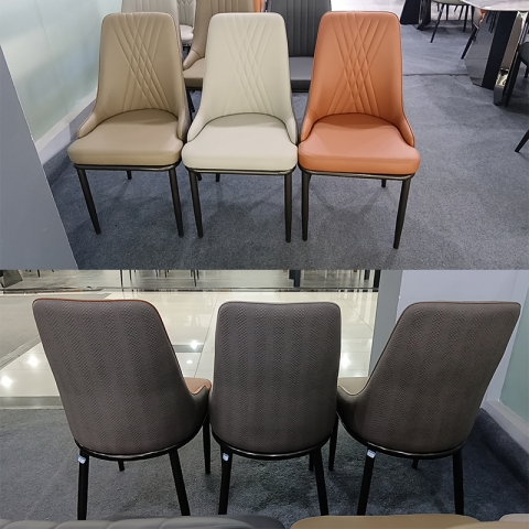 s-19 源頭廠家直銷 勝芳餐椅批發 餐椅 酒店椅 軟包椅 靠背椅 餐廳餐桌椅 鐵腿椅子 酒店餐桌椅 勝晴升家具