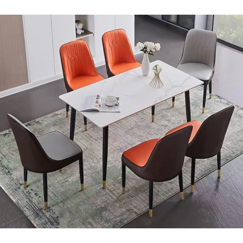 勝芳餐桌批發 餐臺 簡約餐桌 小戶型餐桌 巖板桌 餐廳家具 瑾昊家具