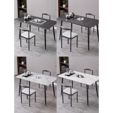 勝芳巖板茶臺批發巖板茶臺火燒石茶臺一體茶臺 巖板功夫茶桌 泡茶桌 飲茶桌品茶桌巖板茶幾辦公茶幾家用茶幾鐵藝茶幾  宏運家具