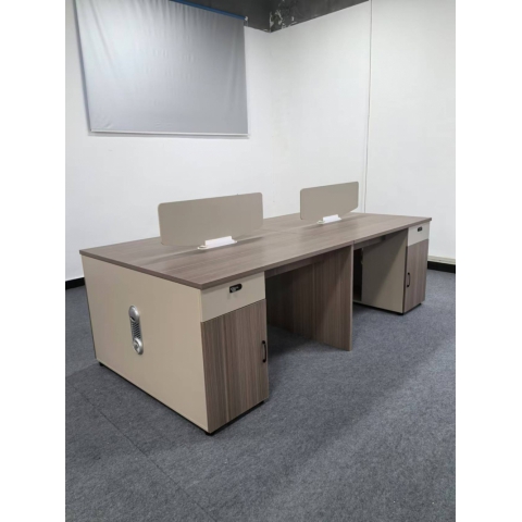 辦公桌批發 員工辦公桌職員 辦公桌 屏風桌 簡約現代組合鋼架 辦公室桌子 高檔辦公桌工位 辦公家具 冠城家具