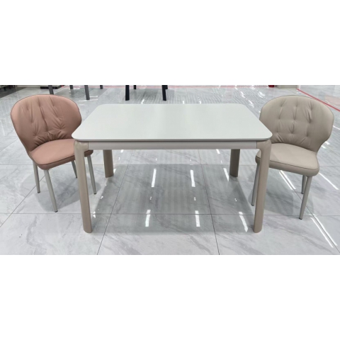 勝芳餐桌批發 理石餐桌 長條桌 抽拉臺 歐式餐桌 歐式餐臺 簡約餐桌 小戶型巖板餐桌 理石餐桌椅組合 巖板餐臺 歐式家具 隆派家具