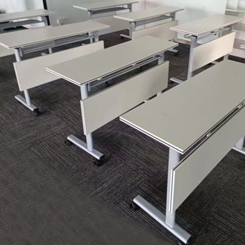 勝芳辦公桌批發 職員辦公桌 簡約辦公桌 現代辦公桌 簡易工作臺 輕奢辦公桌 現代辦公桌 培訓桌 側翻桌 夢優斯辦公家具