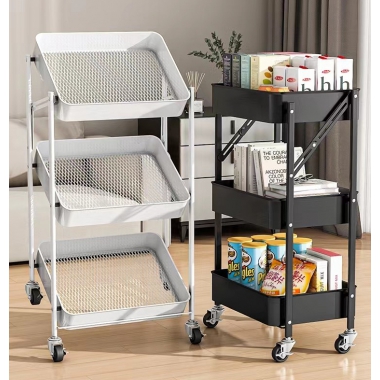 勝芳置物架批發 小推車置物架 落地多層架 多用架 收納架 儲物架 理容車