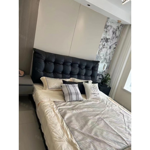 勝芳床鋪批發 雙人床 軟床 現代簡約軟床 北歐輕奢軟床 臥室家具 小戶型家具 高檔床 高端床 宇鑫家具