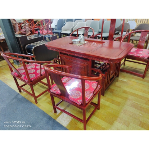 香河茶桌批發 實木茶道桌 老榆木茶臺 老榆木茶桌 新中式茶桌 新中式茶臺 廣東生產香河倉庫現貨直發 香河潤澤家具