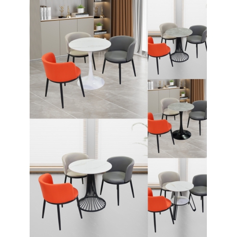 勝芳休閑椅批發(fā)可旋轉(zhuǎn)餐椅北歐主題桌椅 洽談桌椅 咖啡桌椅咖啡臺(tái)桌椅圍椅陽(yáng)臺(tái)桌椅 軟包椅 北歐椅 宜美家具