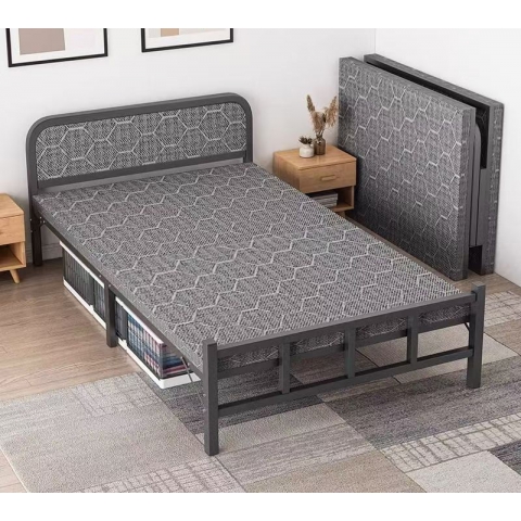 勝芳床鋪批發 折疊床 單人床 雙人床 高低床 午休床 行軍床 簡易床 鐵質板床 板床批發 長青家具