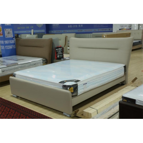 勝芳軟床批發(fā) 床頭 軟床 雙人床 臥室床 婚床 壹品家具