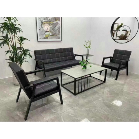 勝芳沙發(fā)批發(fā) 辦公沙發(fā) 商務(wù)沙發(fā) 休閑沙發(fā)沙發(fā)茶幾組合 利民家具