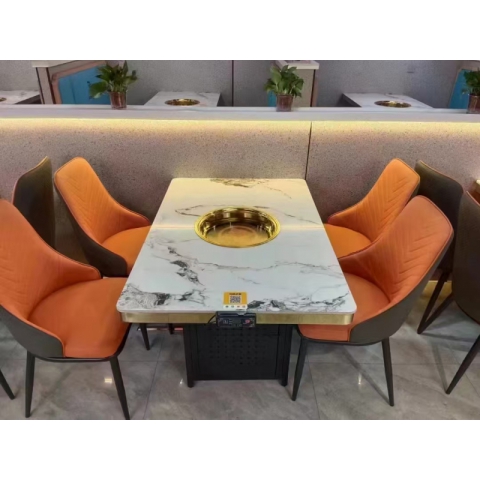 勝芳酒店家具 長條桌 火鍋桌 酒店長條桌 快餐桌 巖板桌 酒店椅 快餐椅 酒店桌 桌子 酒店餐桌 丹林家具