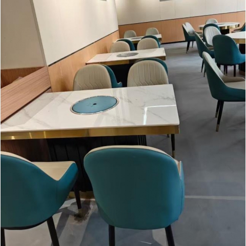 勝芳酒店家具 火鍋桌 長條桌 酒店長條桌 快餐桌 巖板桌 酒店桌 桌子 酒店餐桌 丹林家具