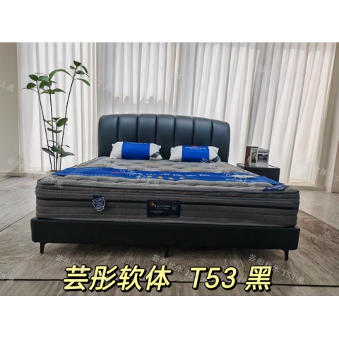 勝芳床鋪批發 雙人床 軟床 現代簡約軟床 北歐輕奢軟床 臥室家具 小戶型家具 高檔床 高端床 宇鑫家具