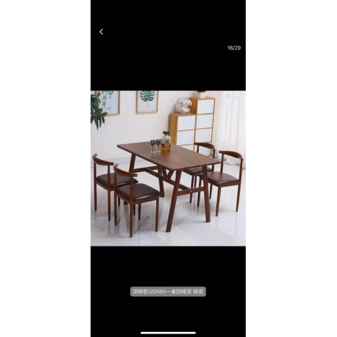 勝芳餐桌批發(fā) 快餐桌 k字桌 巖板餐桌 簡約餐桌 小戶型餐桌 華昌家具