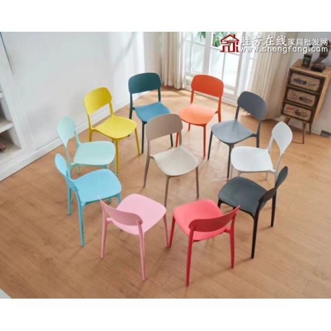 專業(yè)注塑椅類 休閑椅 辦公椅 咖啡椅 塑料椅類馬卡龍 牛角椅 小背椅 小云椅溫莎椅 宴會(huì)椅 華昌家具