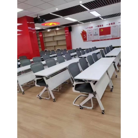 勝芳培訓(xùn)桌批發(fā) 會議桌 辦公桌 可移動桌子 長條桌 折疊桌 米萊家具