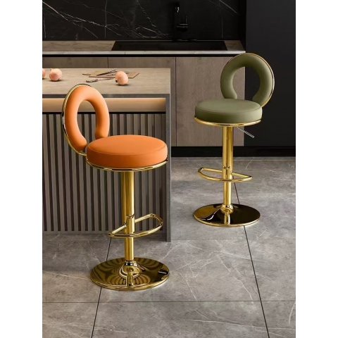 勝芳酒吧椅批發 酒吧臺椅子 復古美式吧椅 高腳椅凳 KTV前臺椅 高腳椅 吧臺凳 理發椅 靠背酒吧椅 升降椅 鑫寶家具