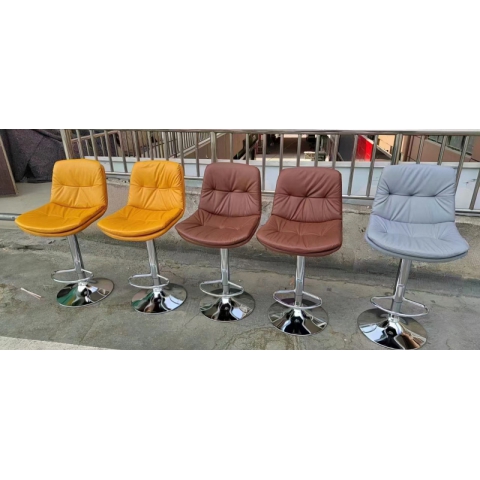 勝芳酒吧椅批發 酒吧臺椅子 復古美式吧椅 高腳椅凳 KTV前臺椅 高腳椅 吧臺凳 理發椅 靠背酒吧椅 升降椅 鑫寶家具