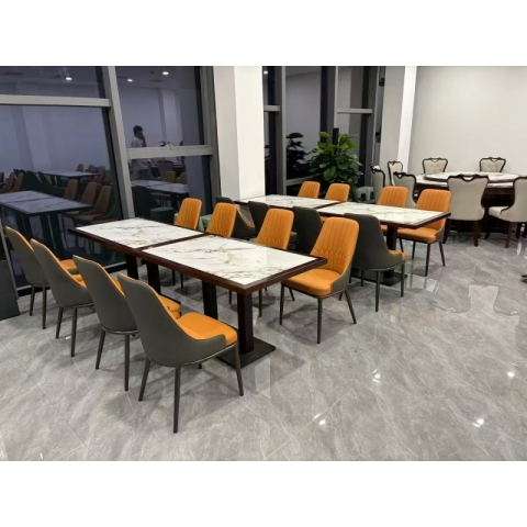 勝芳餐椅批發 巖板桌 木框鑲嵌巖板 多層板桌 食堂定制 北歐餐椅 家用現代簡約網紅椅  軟包椅  創意靠背椅簡約現代餐椅輕奢椅子北歐餐桌椅休閑椅咖啡椅鑫歐俊家具