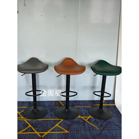 勝芳吧椅批發 酒吧臺椅子 復古美式吧椅 高腳椅凳 KTV前臺椅 高腳椅 吧臺凳 理發椅 靠背酒吧椅 升降椅 金奧福家具