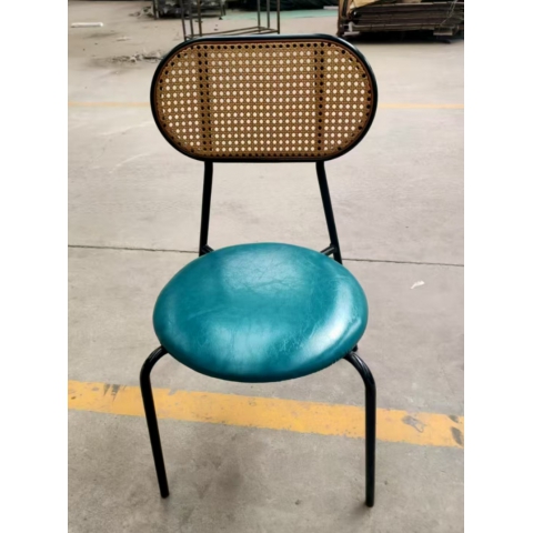 勝芳餐椅批發 酒店椅 休閑椅 藤編椅子 靠背椅子 咖啡椅 洽談椅 鐵腿椅子 北歐復古設計師中古風ins網紅椅子 酒店家具 民宿家具 泰禾家具