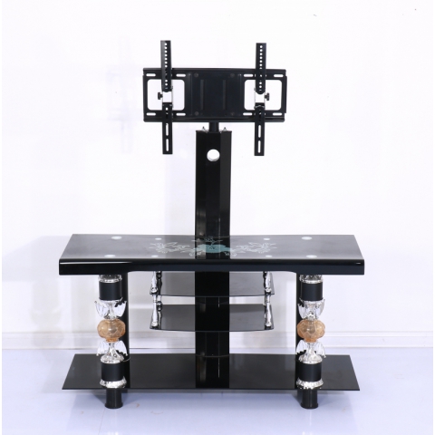 勝芳電視柜批發(fā) 金屬玻璃電視柜 簡(jiǎn)易電視柜 六泰家具
