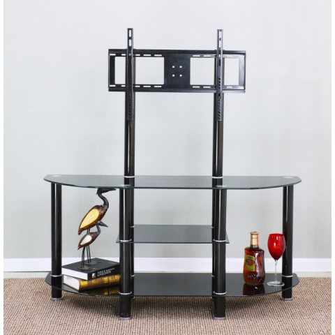 勝芳電視柜批發(fā) 金屬玻璃電視柜 簡(jiǎn)易電視柜 六泰家具