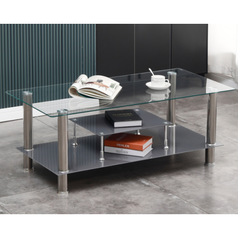 勝芳茶幾批發 板式茶幾 時尚茶幾組合 玻璃茶幾 玻璃平板茶幾 客廳茶幾 鋼化玻璃柜 六泰家具