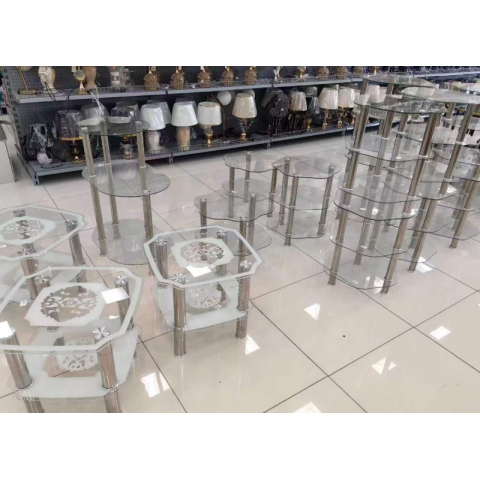 勝芳茶幾批發 板式茶幾 時尚茶幾組合 玻璃茶幾 玻璃平板茶幾 客廳茶幾 鋼化玻璃柜 六泰家具