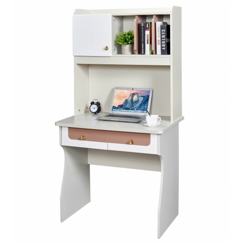 勝芳電腦桌批發 書桌書架組合 一體桌 現代簡約家用學生電腦臺式桌 臥室書柜 寫字桌子 寫字桌 寫字臺 帶抽屜電腦桌 臥室家具 兄弟家具