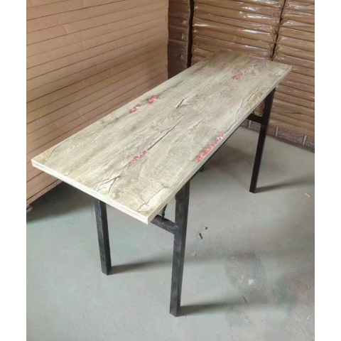 勝芳折疊桌批發(fā) 快餐桌 食堂桌 鋼木餐桌 長(zhǎng)條桌 長(zhǎng)方形餐桌 紅生家具