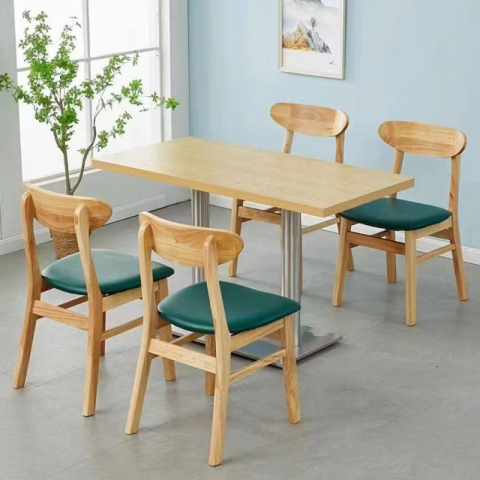 源頭廠家直銷 勝芳餐椅 酒店餐椅 軟包椅 靠背椅 餐廳餐桌椅 橡木椅子酒店實木餐桌椅 紹明家具