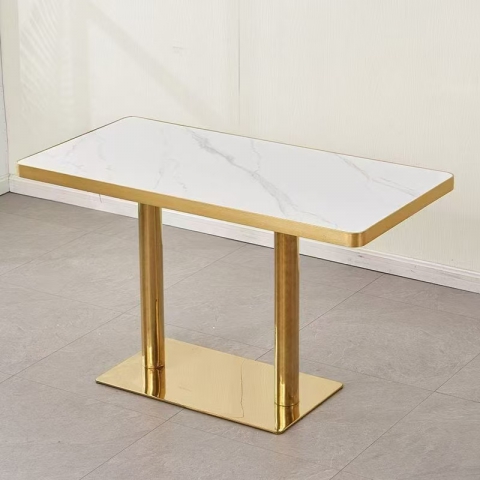 勝芳酒店桌批發(fā) 酒店定制餐桌椅 巖板餐桌 酒店餐桌 酒店餐臺 餐廳家具 洽談桌 鑫龍輝家具