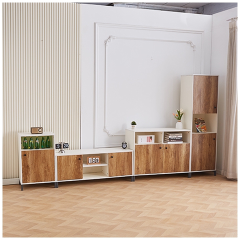 勝芳柜子批發 儲物柜 書架客廳置物架 格子柜 學生收納矮柜 酒柜 泰瑞家具