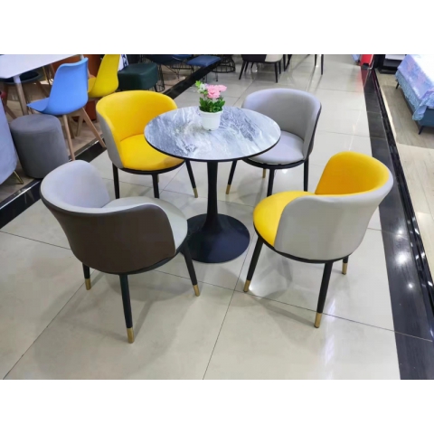 勝芳家具批發(fā)廠家，卡座，巖板桌，酒店桌椅，休閑椅，洽談桌椅，接待桌椅，咖啡桌椅組合  咖啡臺(tái)  小圓桌  三件套會(huì)客桌椅簡(jiǎn)約現(xiàn)代時(shí)尚  鑫鵬家具有限公司