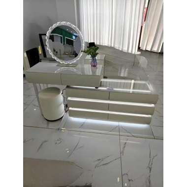 勝芳梳妝臺批發 現代簡約型 網紅小型化妝桌 輕奢 梳妝臺 梳妝桌 化妝柜 梳妝臺 化妝臺 化妝桌 會來家具