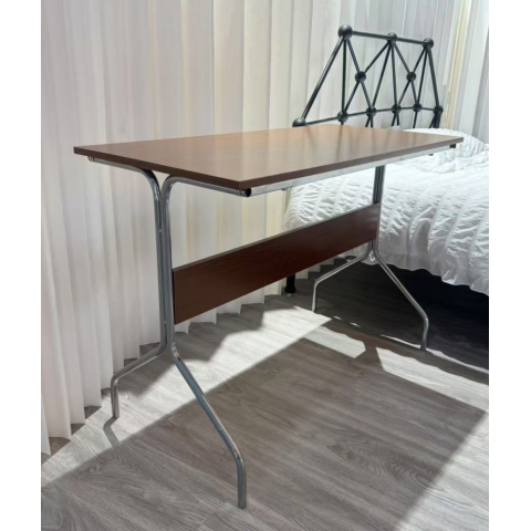 勝芳鋼木桌批發(fā) 簡約家用電腦桌 臥式床頭小桌 現(xiàn)代鐵藝休閑桌 學(xué)習(xí)桌 寫字桌 辦公桌 迪雅佳公寓配套家具