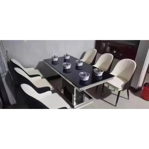 勝芳玻璃方桌批發 快餐桌 飯店桌椅 酒店餐桌 長桌  方桌 全程酒店家具