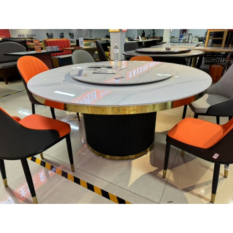 勝芳酒店家具批發 大圓桌  火鍋桌 酒店圓桌 酒店餐桌 飯店餐桌 酒店家具 轉盤桌  巖板桌 火鍋桌  丹林家具