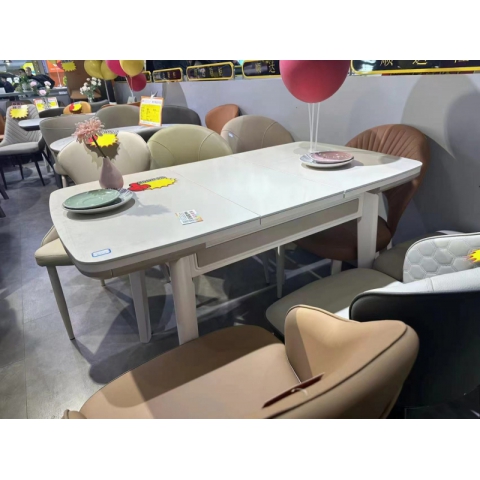 勝芳餐桌批發 巖板餐桌 餐臺 巖板 時尚家用餐桌 簡約餐臺 廚房家具 歐式家具 家用家具 博延家具