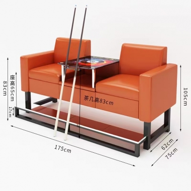 勝芳沙發批發 臺球沙發 休閑沙發 臺球桌椅 臺球椅 臺球廳專用椅 觀球椅 休閑家具 大洋家具