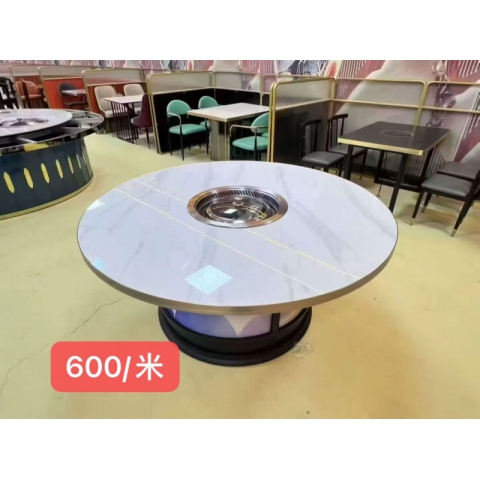 勝芳家具批發(fā) 飯店桌椅 巖板火鍋桌 巖板餐桌 火鍋餐桌 餐廳桌椅 包廂餐桌 普沃達(dá)家具