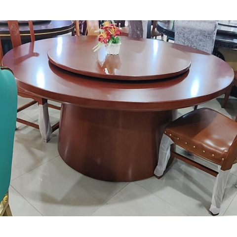 勝芳酒店圓桌批發 巖板餐桌 新中式巖板餐桌 酒店餐桌 桌子 大圓桌 酒店圓桌 酒店餐桌 飯店家具 酒店家具 酒店圓桌 轉盤桌 實木旋轉大餐臺 火鍋桌 泓涵家具