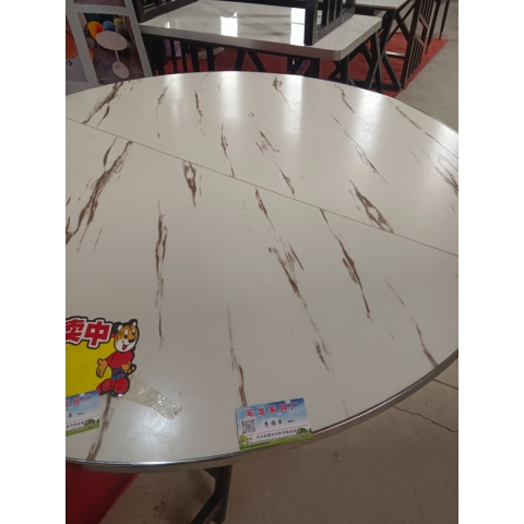 勝芳大圓桌 折疊桌批發(fā) 家用折疊大圓桌 腳輪桌 簡易餐桌 飯店餐桌 圓桌 酒店桌 可移動餐桌 餐廳家具 飯店家具 軍龍家具