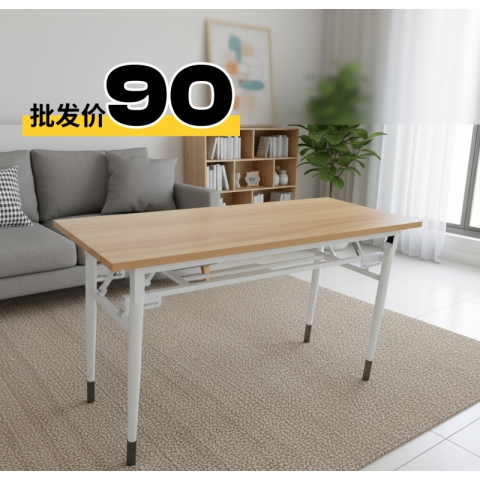 勝芳辦公桌家直銷限時促銷工廠 簡易工作臺折疊培訓桌組合長條形現代輕奢雙人位長條桌雙人課桌教育機構輔導班學習桌會議桌電腦桌小吃桌洽談桌子三剛家具