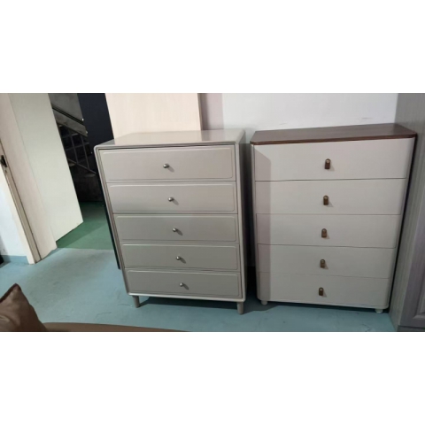 勝芳斗柜批發 斗柜 抽屜柜 客廳實木儲物柜 五斗櫥收納柜 臥室柜 床尾窄柜 小戶型邊柜 會來家具