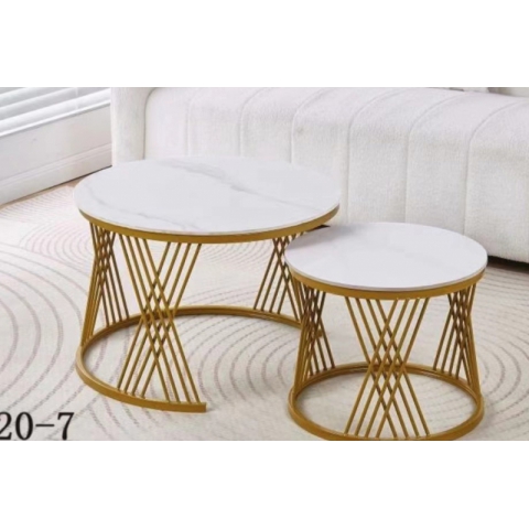 勝芳巖板茶幾批發 套幾 大小幾 組合茶幾 網紅茶幾 輕奢茶幾 巖板茶幾鐵藝茶幾 六泰家具