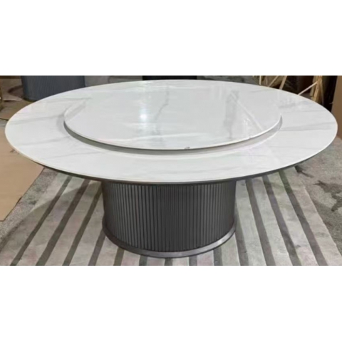 勝芳巖板大圓桌批發 酒店桌椅 酒店電動餐桌 巖板餐桌 火鍋桌  手動大圓桌 酒店圓桌 飯店餐桌椅 轉盤桌  餐桌 全程酒店家具