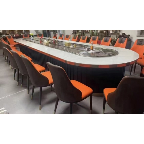 勝芳玻璃大圓桌批發 酒店電動餐桌 巖板餐桌 火鍋桌子  手動大圓桌 酒店圓桌 飯店餐桌椅 轉盤桌  全程酒店家具